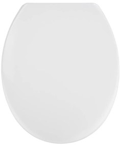 WENKO 19539100-WC Capac WC VIGONE, 37,5 x 45 cm, alb/argintiu