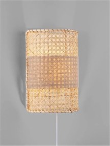 Aplica de perete boho style design natural Lum