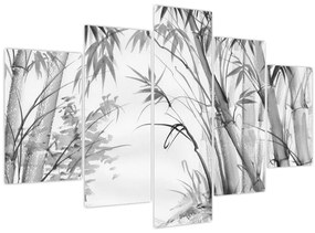 Tablou - Pădure de bambus (150x105 cm)