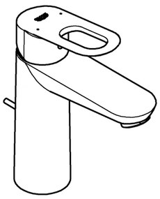 GROHE 23762000 - Baterie pentru lavoar BAULOOP DN 15, crom lucios