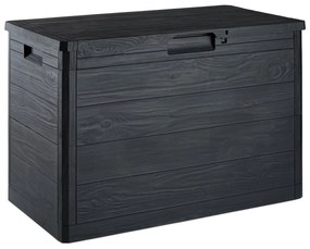 Cutie de depozitare pentru grădină gri antracit Woodys – Toomax