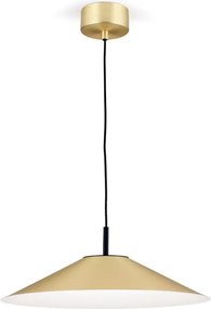 Lustra LED diamabila, Pendul metalic GOURMET Brushed Brass