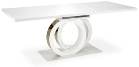 Set masa extensibila Galardo + 6 scaune K499 velvet roz