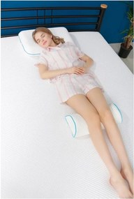 Pernă ergonomică cu umplutură de spumă cu memorie 18x42 cm – Mila Home