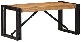 vidaXL Masuta de cafea 80x40x35 cm din lemn masiv de salcam