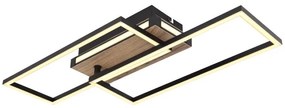 Plafoniera LED design indistrial Colli negru