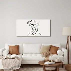 Tablou curbe artistice ale femeii