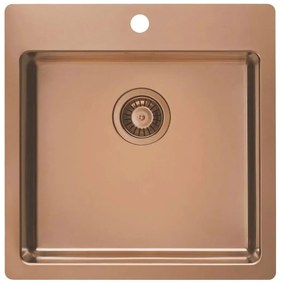 Chiuvetă de bucătărie ALVEUS 1122708 PURE 52,5x51,5 cm cupru