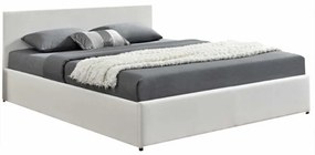 Pat matrimonial 180 cm Jora (cu somieră, sp. depozitare și LED). 808745
