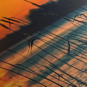 Tablou - Apus de soare la lac (90x60 cm)