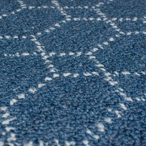 Covor tip traversă albastru închis lavabil 57x230 cm Argyll – Flair Rugs