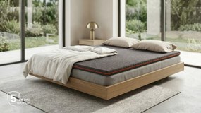 Topper saltea Zymmo, Nero, 140x190x5, Medie