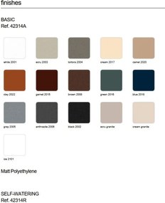 Ghiveci plante design decorativ exterior/interior Organic high round 35×48cm