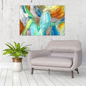 Tablou - Abstract colorat (90x60 cm)