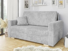 Canapea extensibilă Clovea Piano III (Gri deschis) (cu sp. depozitare). Promo -17%. 1105514