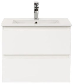 Dulap inferior Vario Forte 60 cu lavoar alb-alb