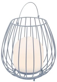 Lampa LED portabila pentru exterior solara cu baterii Jim To-Go gri