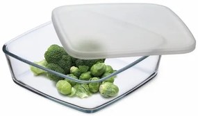 Recipient din sticlă Simax 7466/L cu capac din plastic, 1,7 l