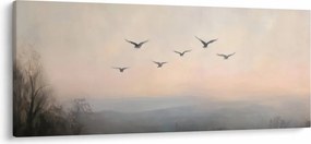 Tablou - Stol de păsări (120x50 cm)