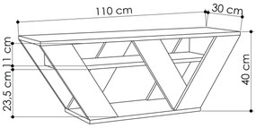Masă TV Parvati (Alb). 1067321