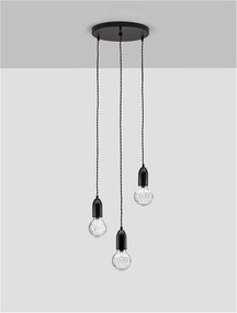 Lustra moderna cu 3 pendule design minimalist VEDA