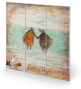 Sam Toft - Happy Days Pictură pe lemn