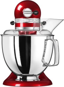 Mixer planetar Kitchenaid Artisan Elegance 5KSM175PSECA, 300 W, 4,8 l, Direct drive, 10 viteze, Candy Apple