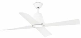 Lustra cu Ventilator si telecomanda pentru exterior TYPHOON M LED alb