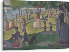 Tablou - Georges Seurat, A Sunday on La Grande Jatte, reproducere (70x50 cm)
