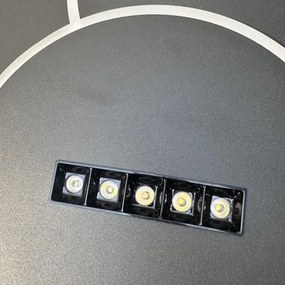 Plafonieră LED dimabilă LED/90W/230V 3000-6500K negru + telecomandă