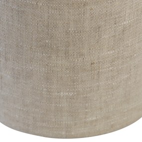 Abajur din stofă gri deschis 18/18/14