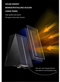 Aplică LED solară cu senzor Immax 08490L LED/2W/5V IP54