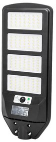 Lampă LED stradală solară cu senzor Aigostar LED/200W/3,2V 6500K + telecomandă