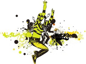 Fototapet - Street dance (147x102 cm)