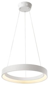 Lustră LED pe cablu Redo 01-672 LOOP LED/48W/230V d. 60 cm alb