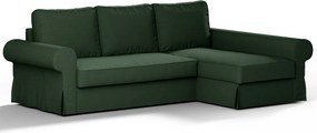Husa canapea extensibila cu sezlong Backabro