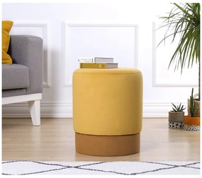 Taburet galben Ropp – Artie