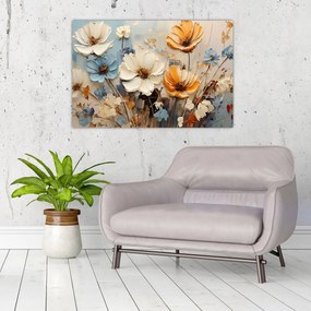 Tablou - Buchete, pictură (90x60 cm)