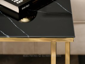 Măsuță de cafea Vasho (negru + auriu). 1111542