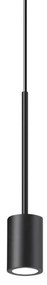 Pendul LED stil minimalist Archimede sp cilindro negru