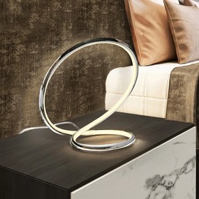Lampa de masa LED design ultra-modern INFINITO crom SV-963060