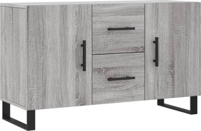 vidaXL Dulap, gri sonoma, 100x36x60 cm, lemn compozit