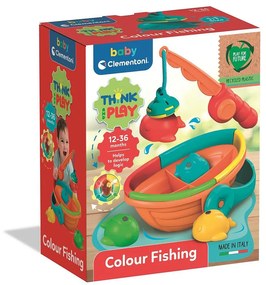Colorat Think Play Jucărie de pescuit pentru bebeluși Clementoni