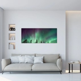 Tablou cu Northern Lights (120x50 cm), în 40 de alte dimensiuni noi