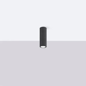 Spot Sollux SL.1569 KARBON 1xGU10/10W/230V 20 cm negru