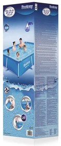 Bestway Piscina Steel Pro, 259 x 170 x 61 cm, cadru din otel, 56403