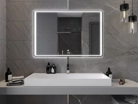Mexen Zusa oglindă de baie iluminată 120 x 80 cm, LED 6000K, anti-aburire - 9808-120-080-611-00