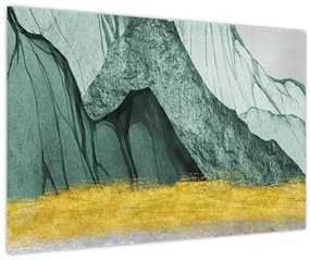 Tablou - Munții Smarald N⁰2 (90x60 cm)