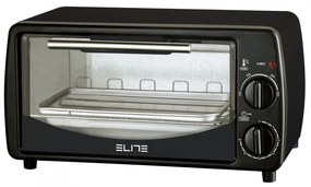Elite EMO-2509 mini cuptor, 650W, 7 l, 2 încălzitoare cu cuarț, 100 la 250C, cronometru 30 min, negru