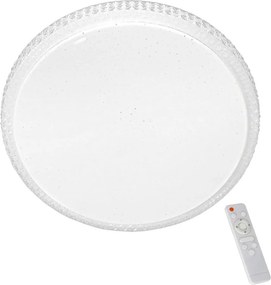 Plafonieră LED dimabilă CRUZ cu telecomandă LED/66W/230V 3300lm